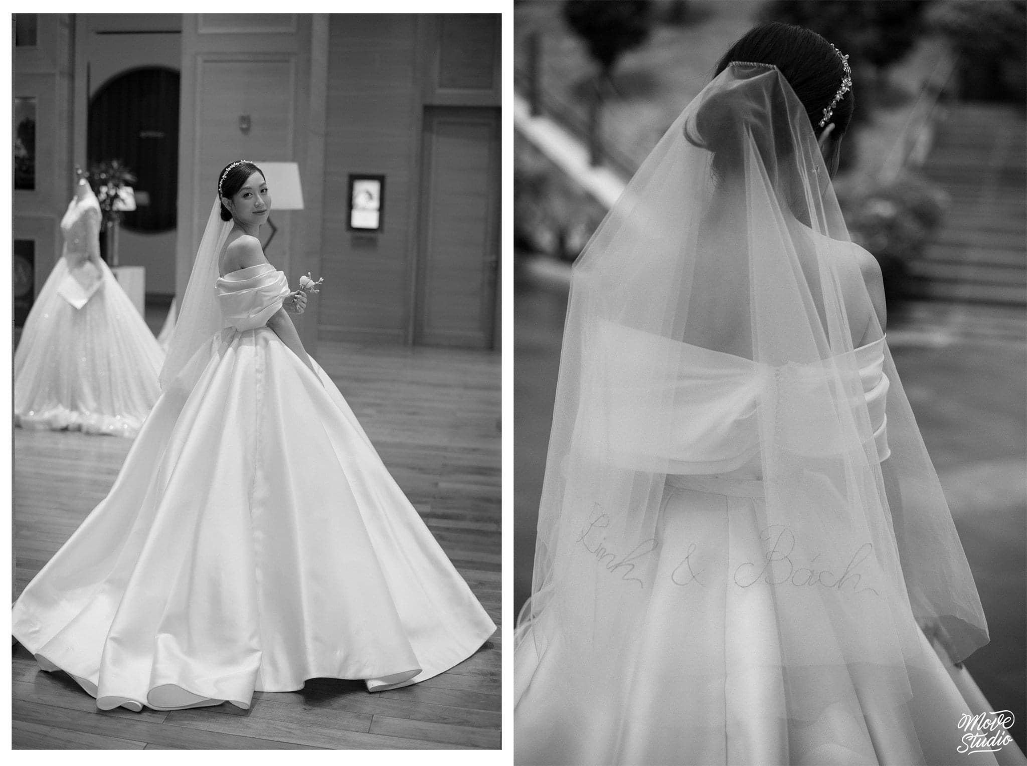 10 mẫu váy cưới trơn hiện đại mà sang trọng cho cô dâu